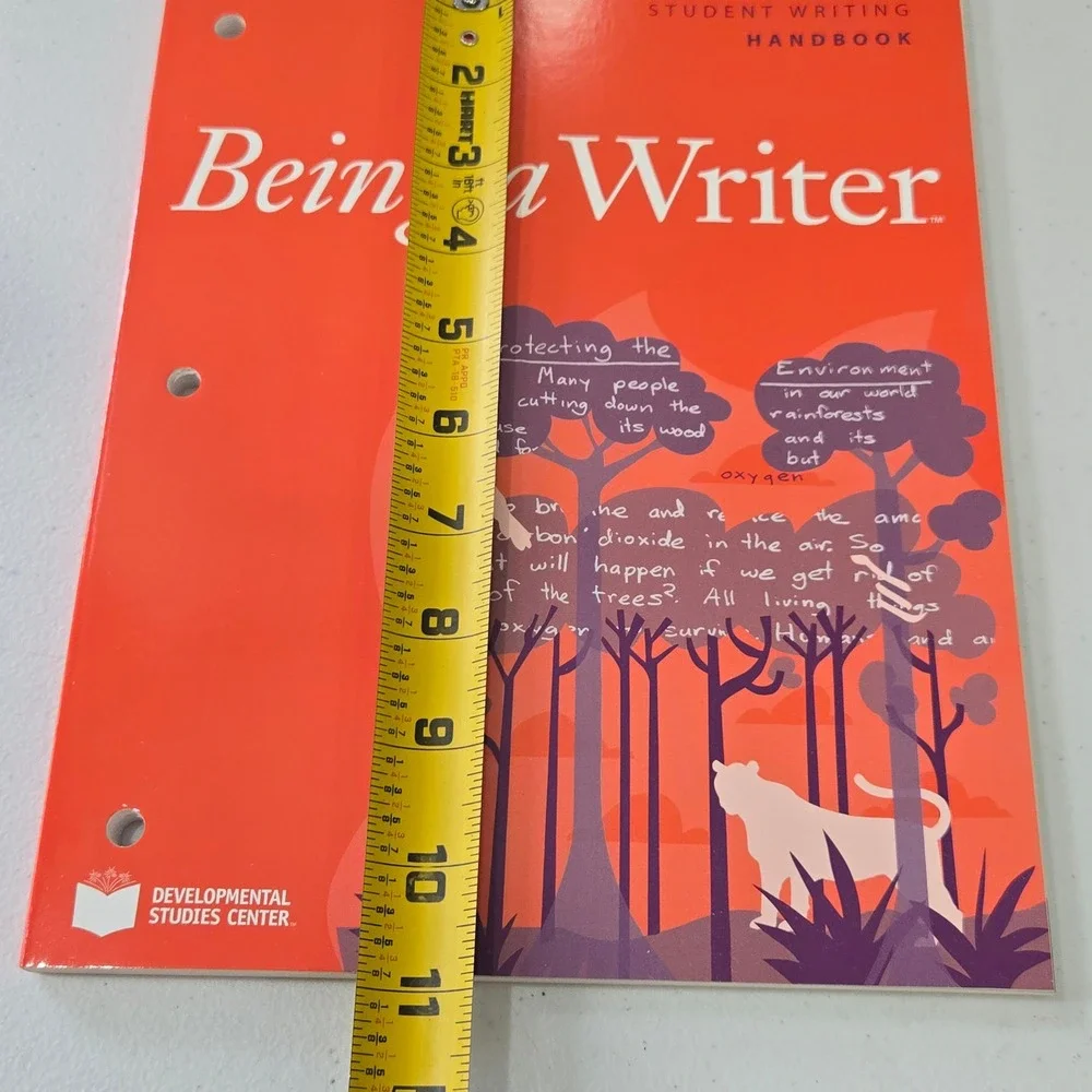 Being a Writer Student Writing Handbook Developmental Studies Center
